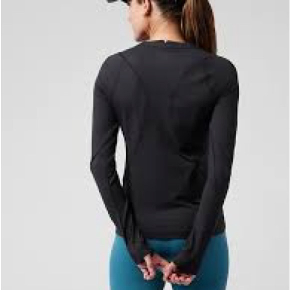 Athleta Tops - Athleta Sunchaser UPF Long Sleeve Top – Black – XL